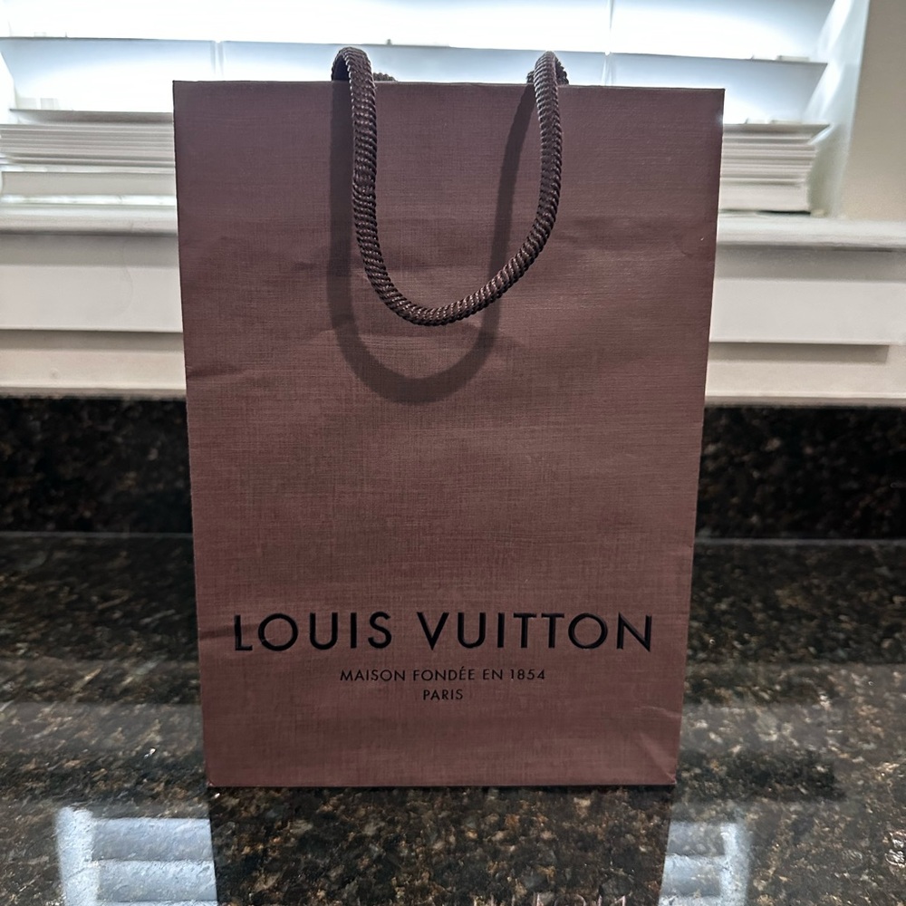 Louis Vuitton Chocolate Brown Shopping Bag